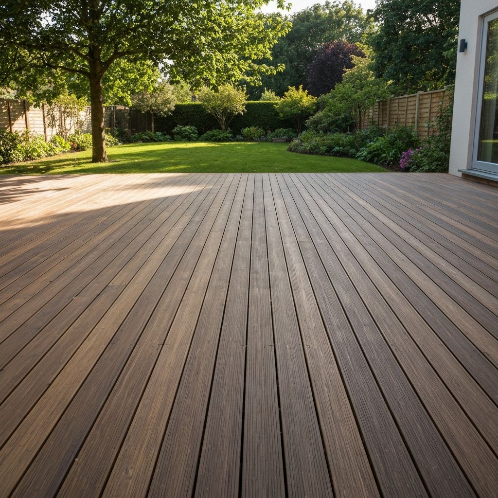 Garden decking project