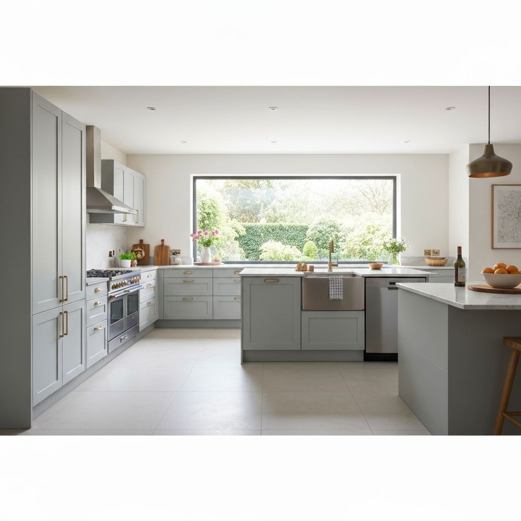 Contemporary kitchen fitting