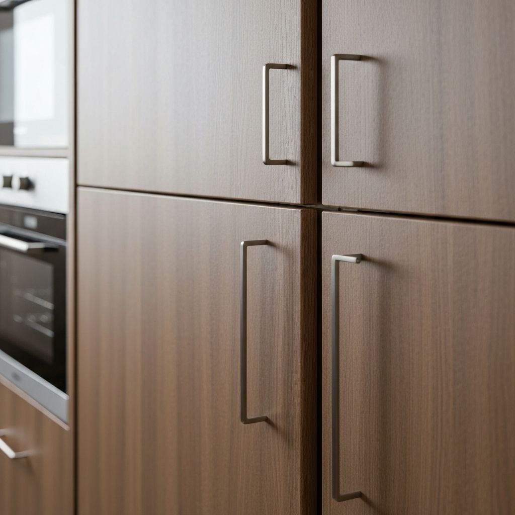 Fitted kitchen craftsmanship detail